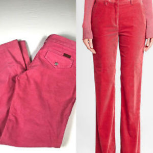 New 7FAM Pink Corduroy Pants Womens Size 30